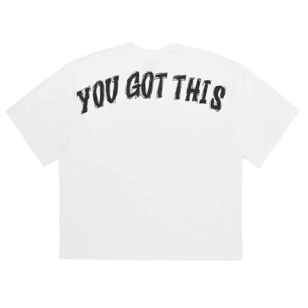 Sports Fitness Short Sleeve Men's Training Loose Casual Letter Jacket - globaltradeleader