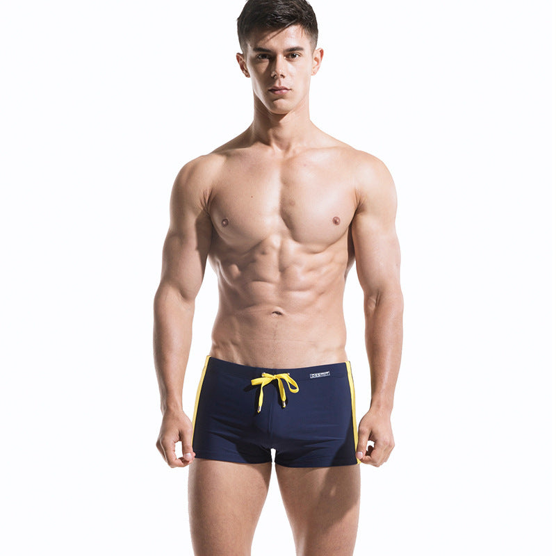 Navy Style Men's Trendy Beach Swim Shorts - globaltradeleader
