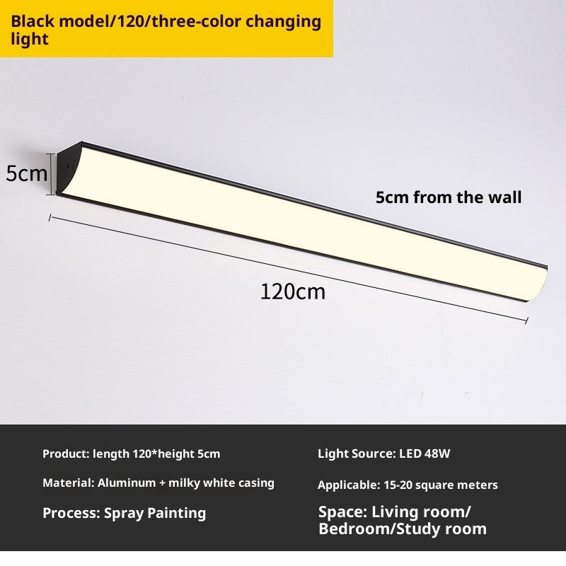 Surface-mounted Outdoor Sensor Light, Waterproof Strip Wall Lamp - globaltradeleader
