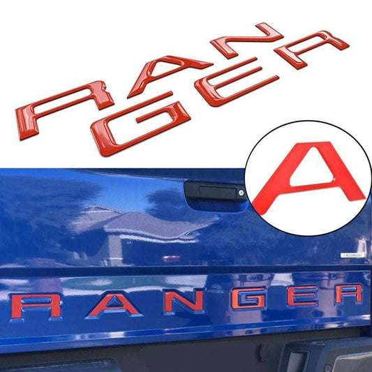 RANGER Car Label Acrylic Flag Labeling 3D Stereo Modified Pickup Truck Logo