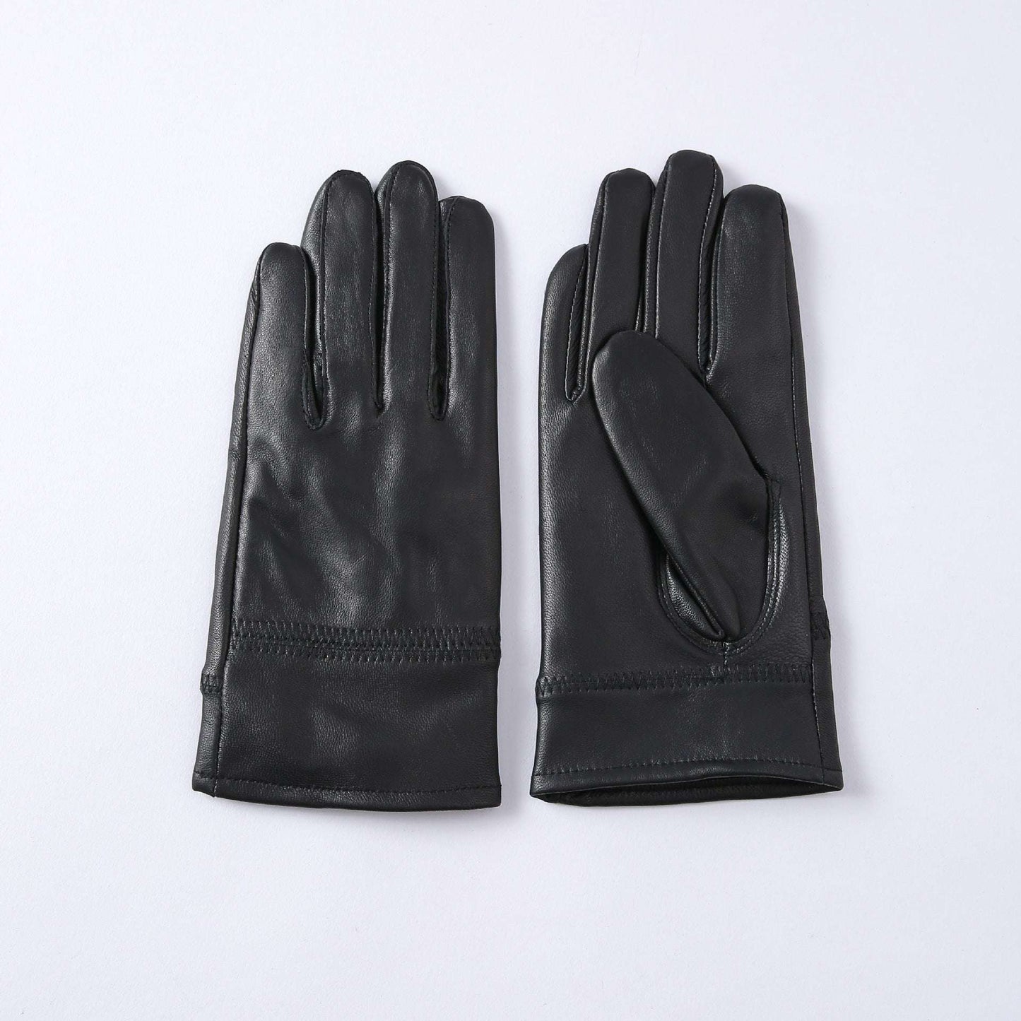Genuine Leather Gloves Men's Winter Warm Outdoor