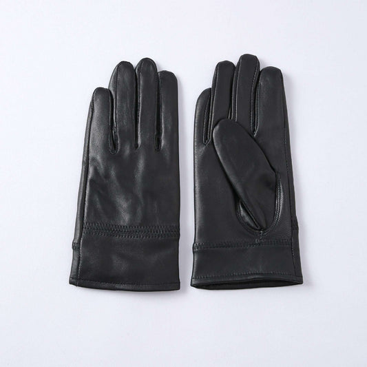 Genuine Leather Gloves Men's Winter Warm Outdoor