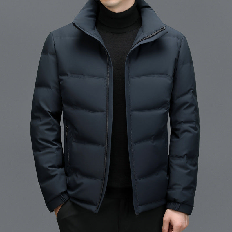 Men's Thick Down Jacket Detachable - globaltradeleader