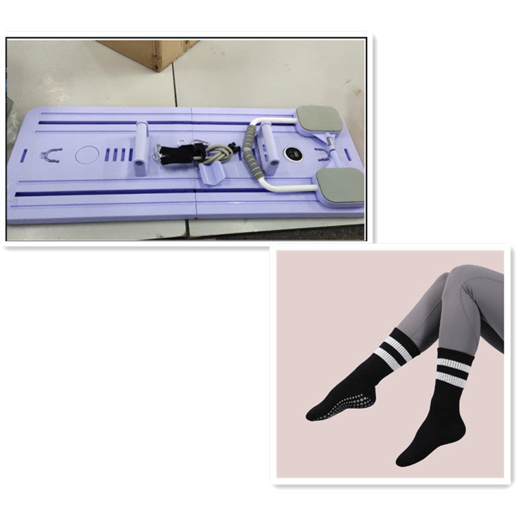 Multifunctional Fitness Board Flat Support Chest And Abdominal Muscle Equipment Household Abdominal Wheel - globaltradeleader