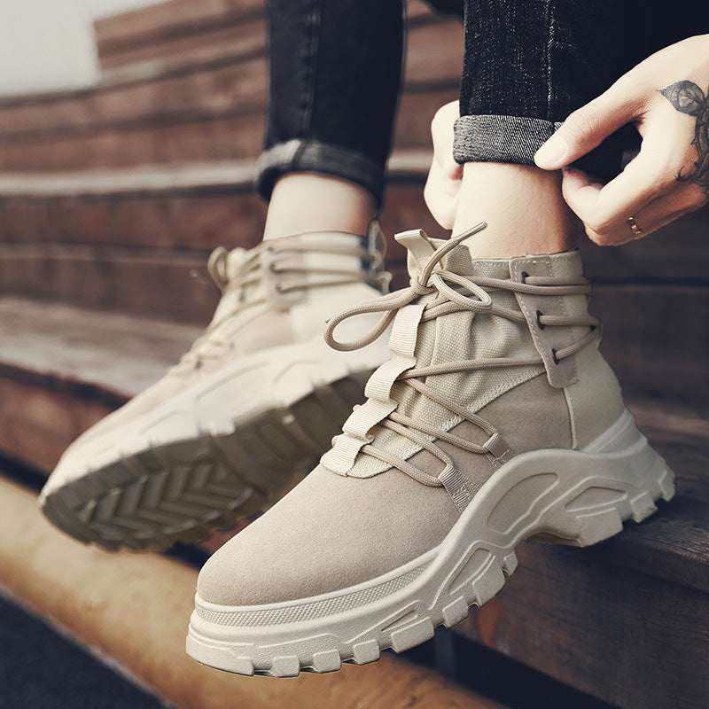 Martin Boots Winter Korean Style High-top Shoes Men - globaltradeleader