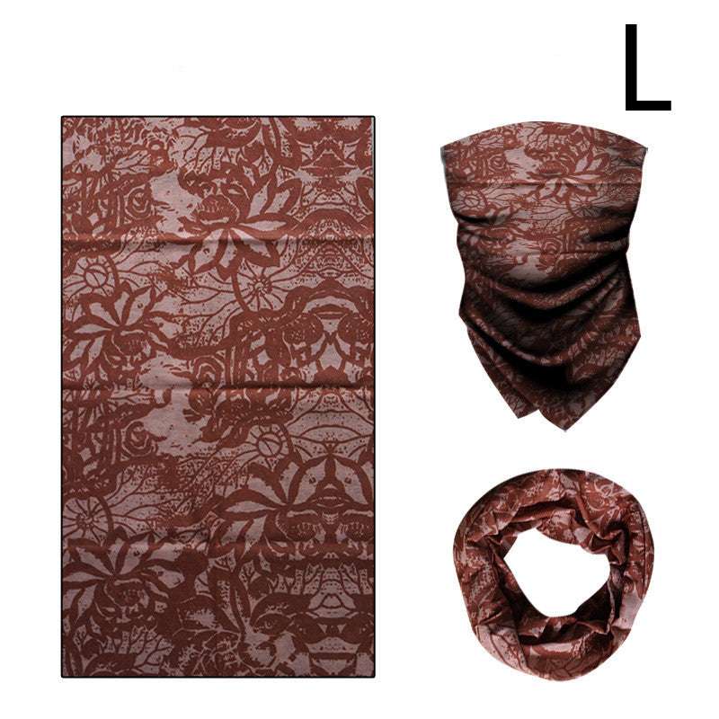 Magic Turban Headgear Sports Equipment Bib Sunscreen Collar Riding Supplies