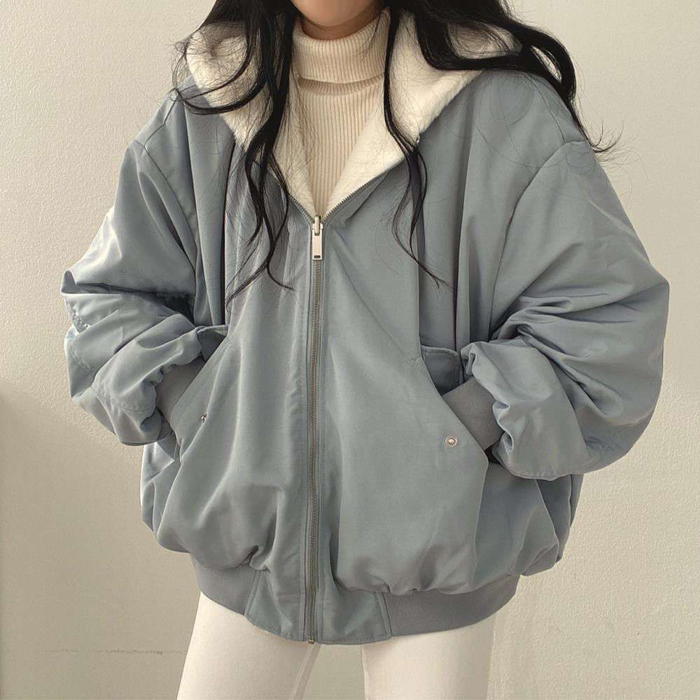 Simple, Loose And Thickened Cotton Coat On Both Sides - globaltradeleader