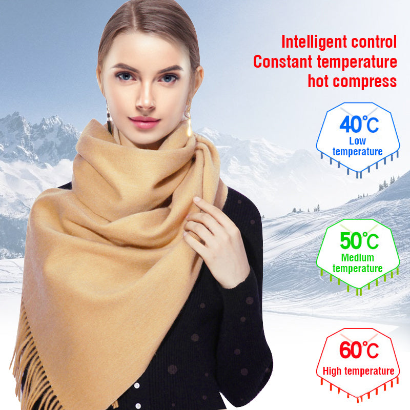 Cashmere Like Intelligent Timing Heating Scarf