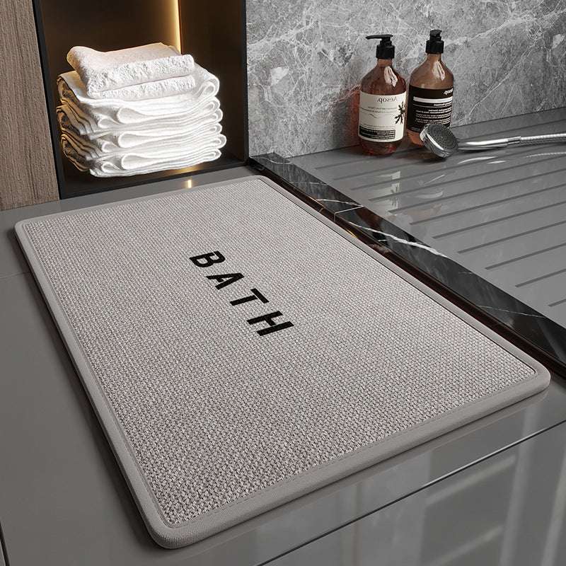 Home Fashion Linen Bathroom Mats Non-slip - globaltradeleader