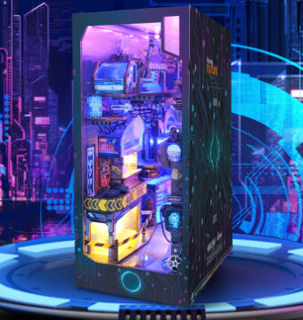 Diy Book Stand Cottage Saibo Punk Hand-assembled Three-dimensional Ornaments - globaltradeleader