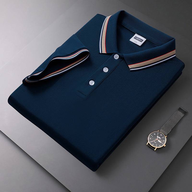 Summer Men's Polo Shirt Lapel T-shirt - globaltradeleader