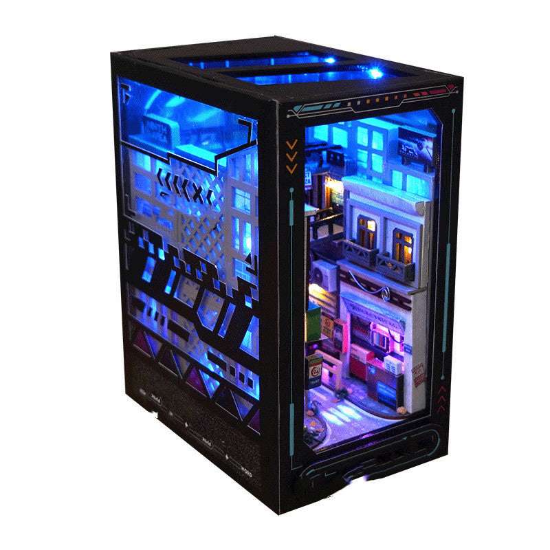 Diy Book Stand Cottage Saibo Punk Hand-assembled Three-dimensional Ornaments - globaltradeleader