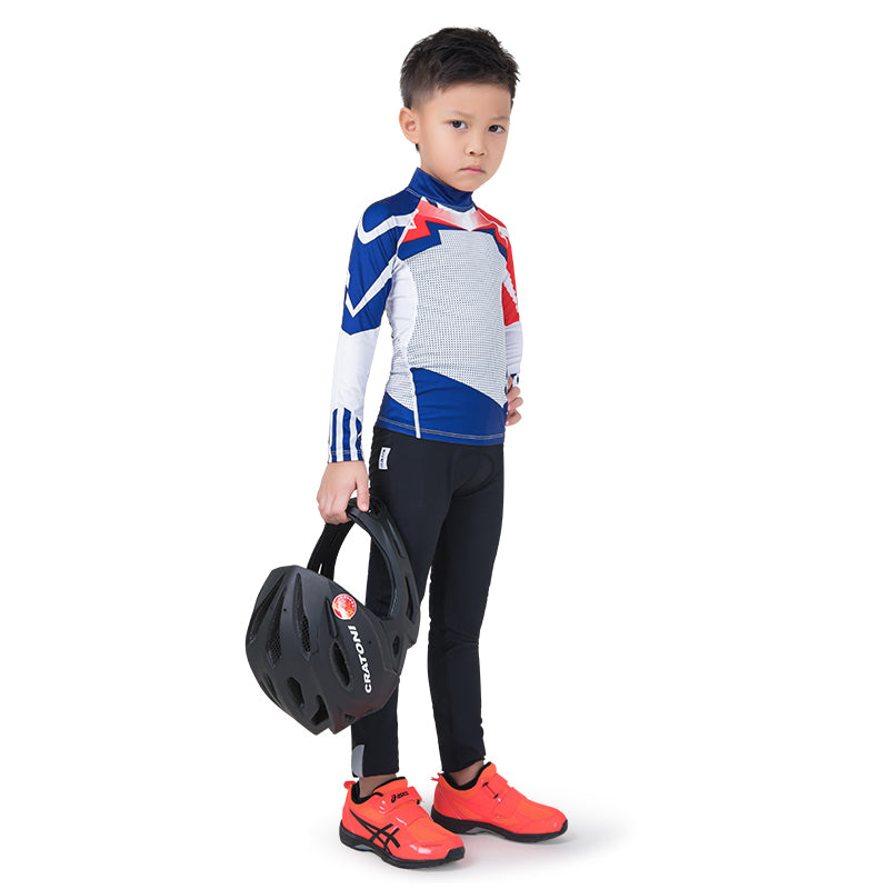 Racing Suit Roller Skating Step Fleece Warm Long-sleeved Suit