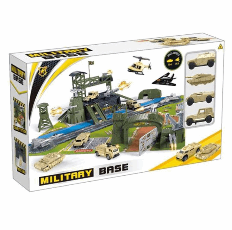 Car Carrier Model Set Launch Track Toys