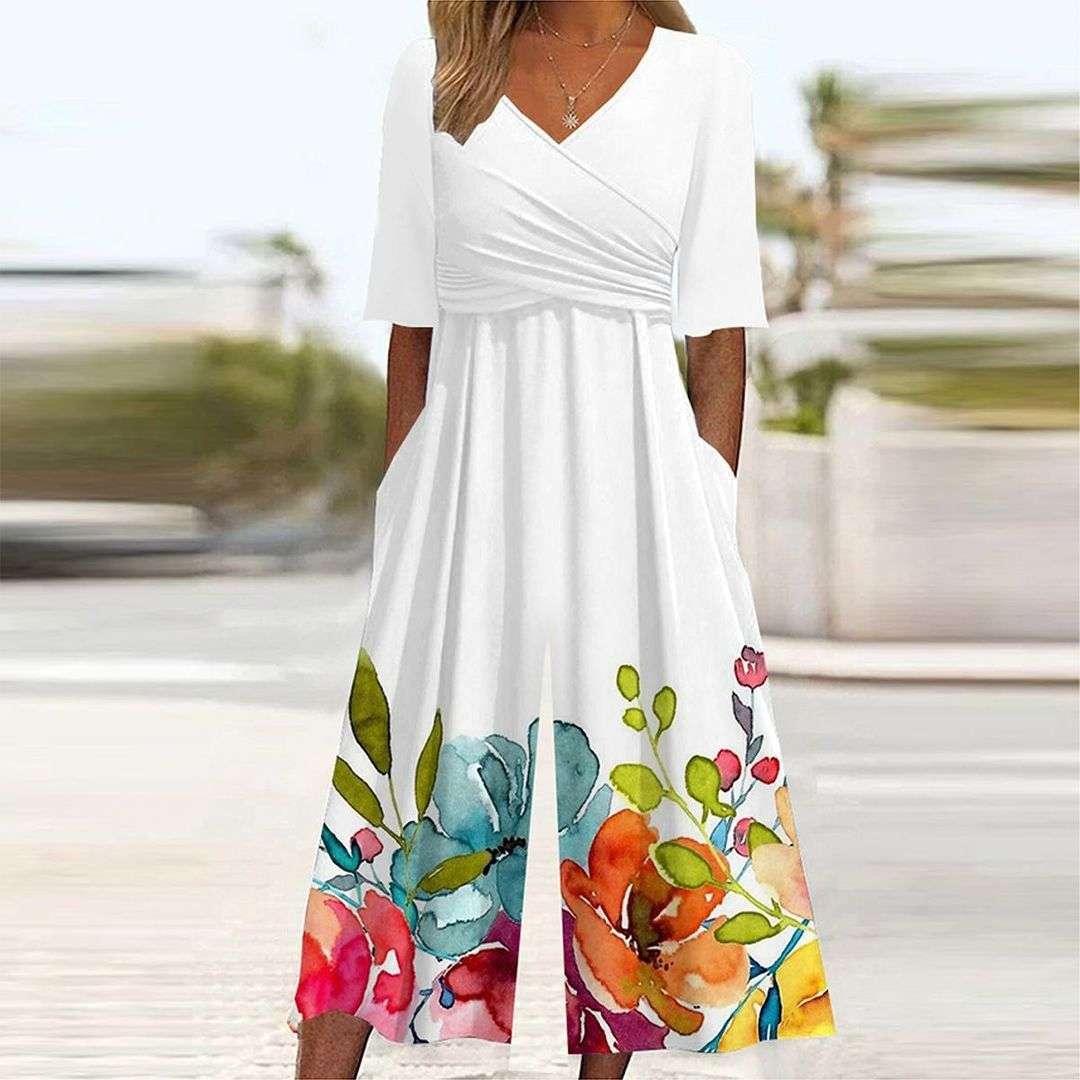 Women's Sling Long Dress - globaltradeleader
