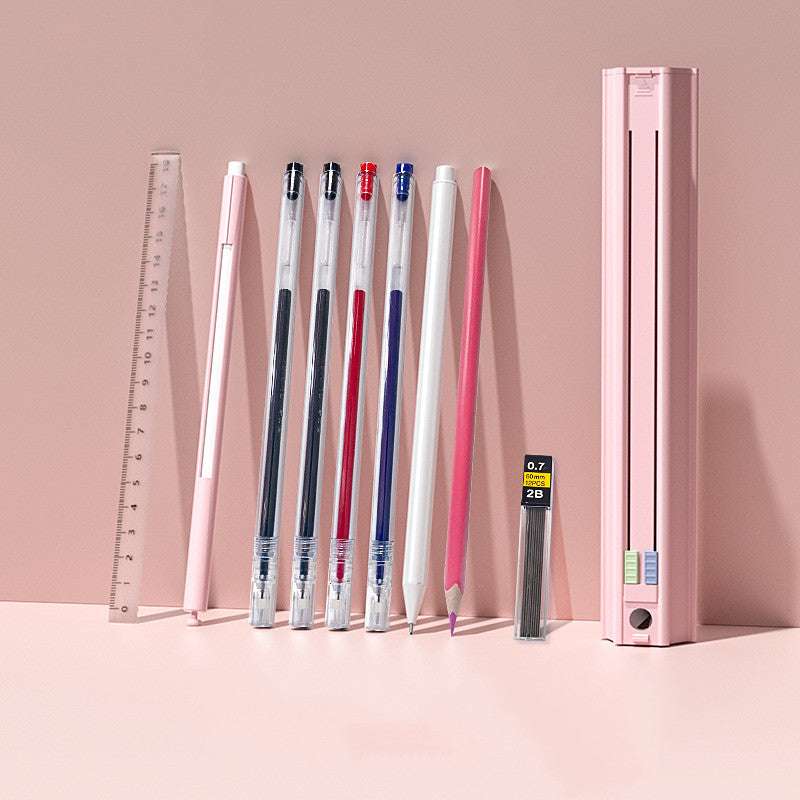 One-Day Hexagonal Pencil Case Multi-functional Creative Stationery Box Pencil Box Pencil Case Primary School Kindergarten