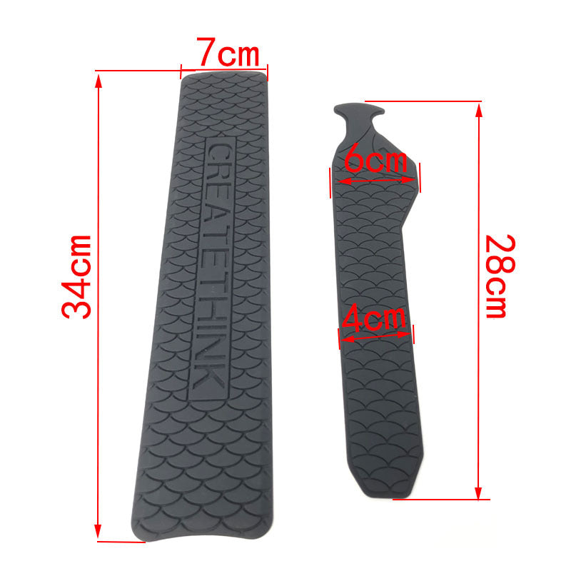 Bicycle Chain Protector And Frame Protector Silicone Sheet
