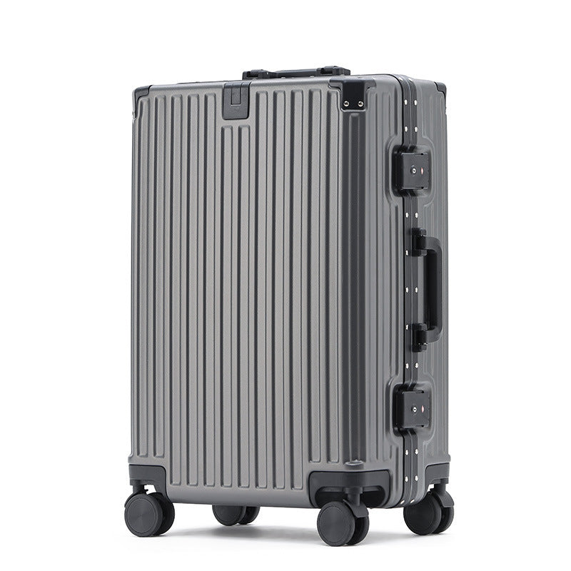Aluminum Frame Luggage Solid Extra Thick And Durable Trolley Case - globaltradeleader