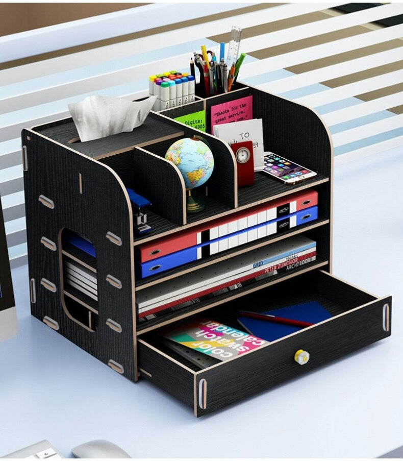 Office Desk Dormitory Desktop Storage Rack - globaltradeleader