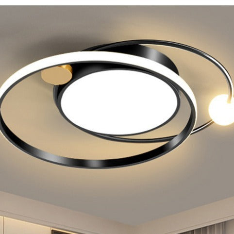Simple And Luxurious Golden Bedroom Ceiling Lamp - globaltradeleader