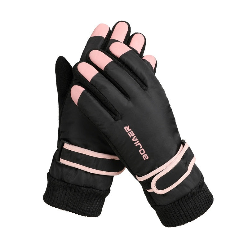 Skiing Gloves Winter Touch Screen Motorcycle Fleece-lined Warm - globaltradeleader