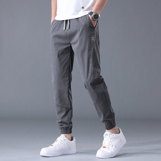 Men's Casual Loose Drawstring Pants Sports Trendy And Versatile