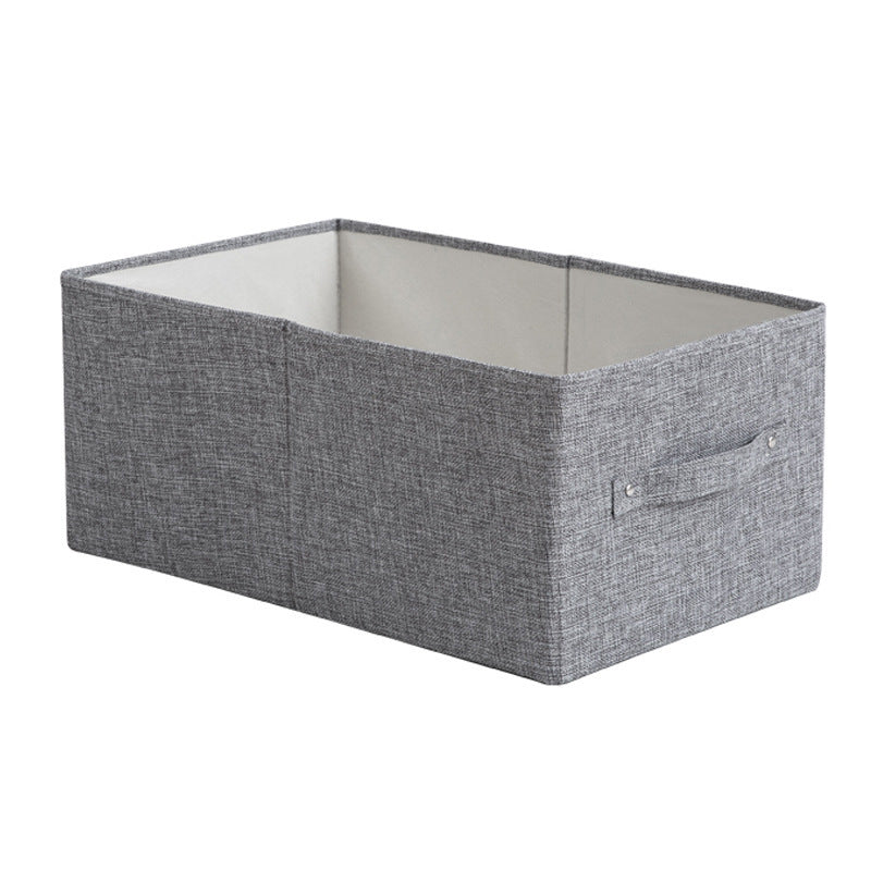 Fabric Drawer Type Desktop Basket Without Lid