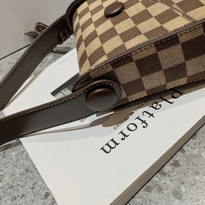 Ins Niche Broadband Messenger Shoulder Bag