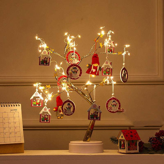 Desktop Light Tree Christmas New Year New Year Decoration