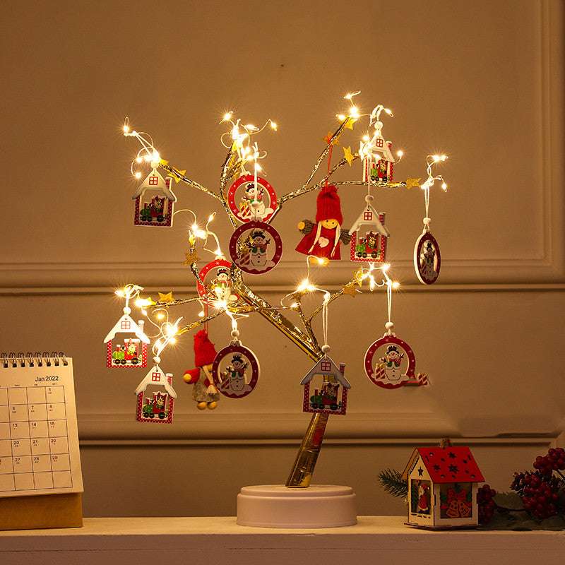 Desktop Light Tree Christmas New Year New Year Decoration
