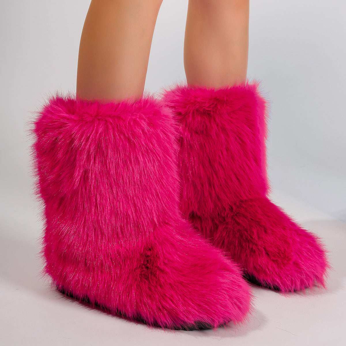 Snow Boots Middle Boots Furry Boots - globaltradeleader