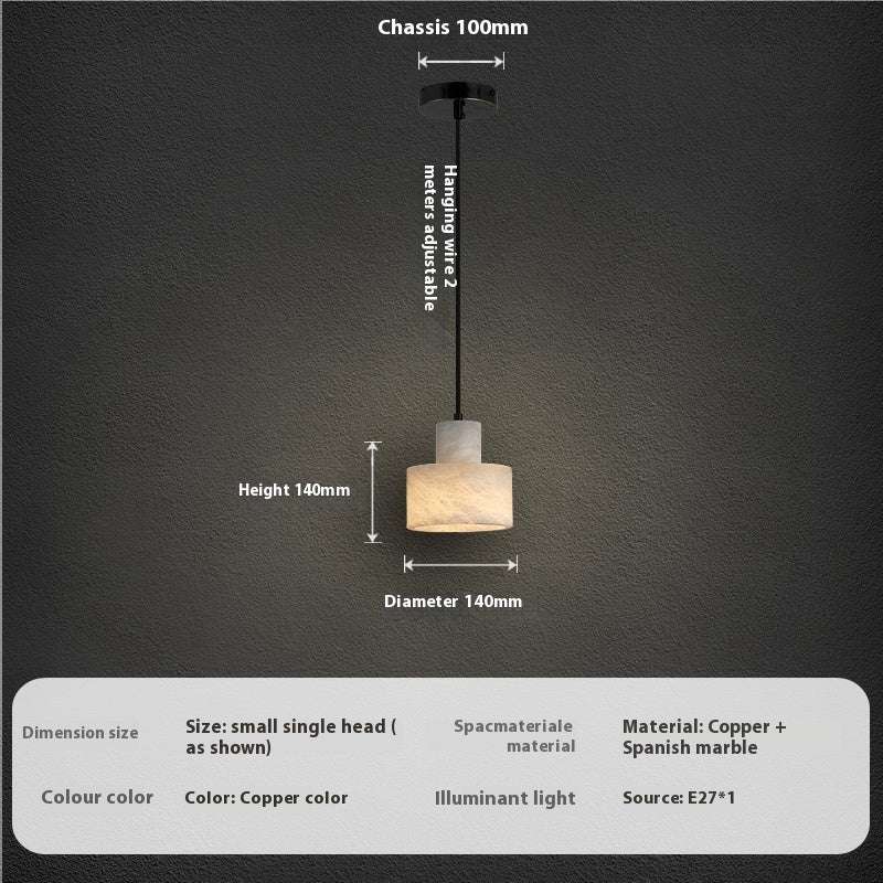 Bedroom Single-head Bedside Chandelier - globaltradeleader