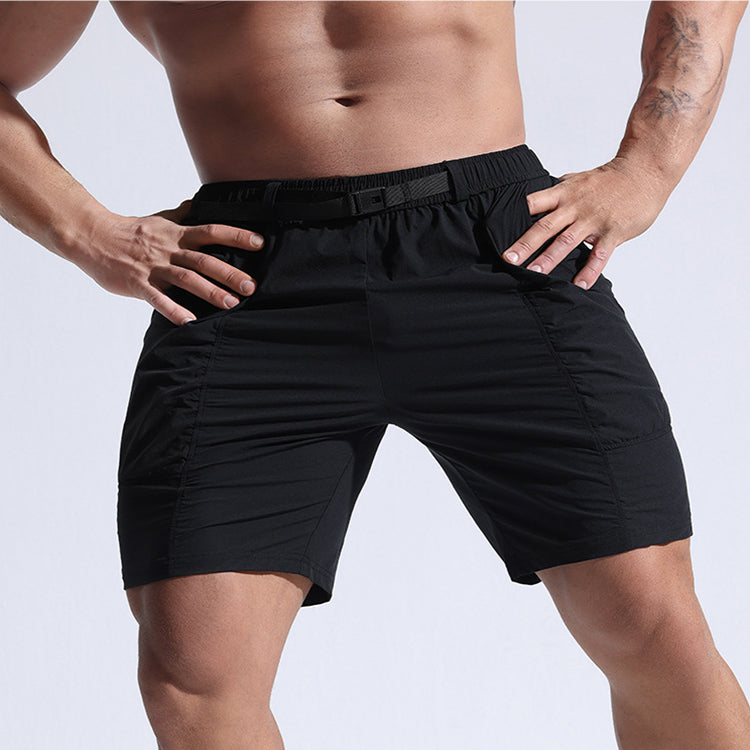 Athletic Shorts For Men With Pockets And Elastic Waistband Cargo Shorts - globaltradeleader