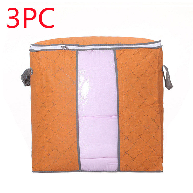 Storage Bag  Quilt Storage Bag Moving Packing Bag Clothes Sorting Bag  Clothing Duffel Bag