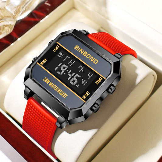 Stylish And Versatile Student Sports Waterproof Men's Electronic Watch - globaltradeleader