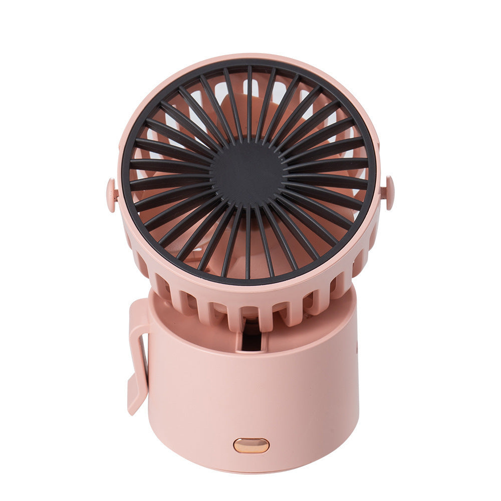 Variety Small Fan Lightweight Mini Can Hang Neck Desktop Portable USB Charging - globaltradeleader