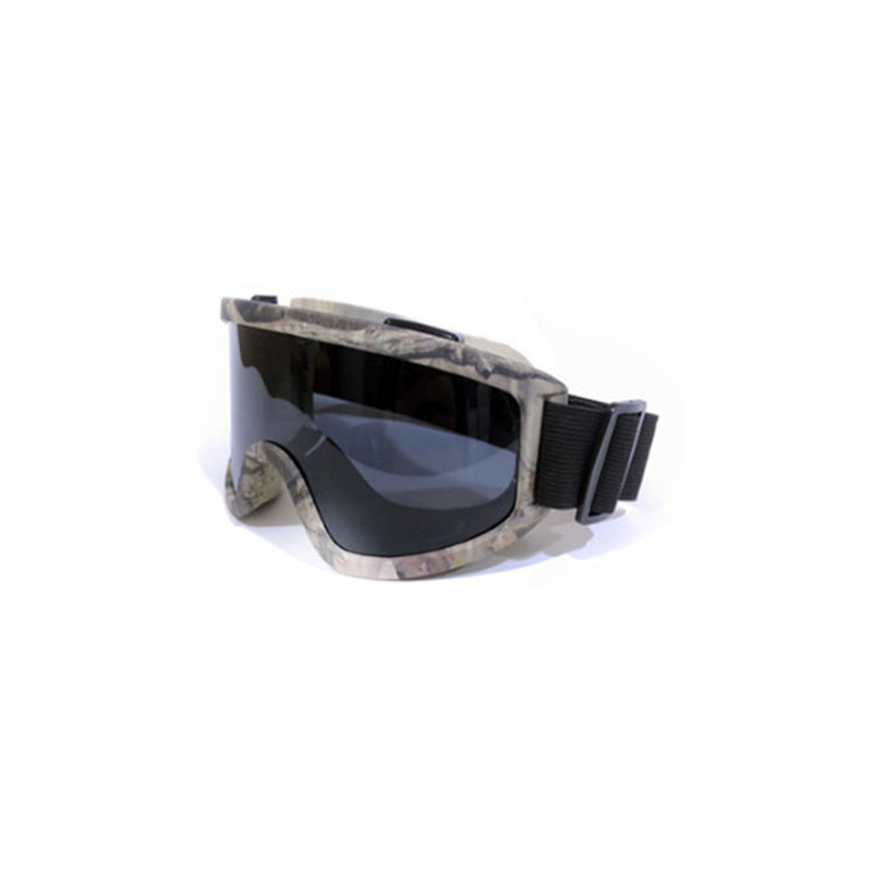 Large-frame Sand-proof Colorful Polarized Sports Glasses