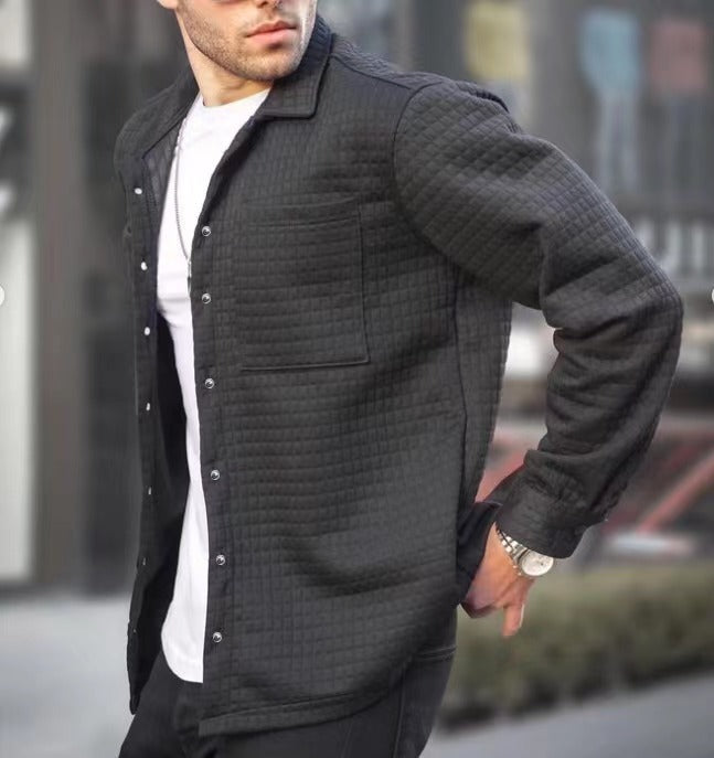 Men's Fashion Casual Large Size Long Sleeve Jacket - globaltradeleader