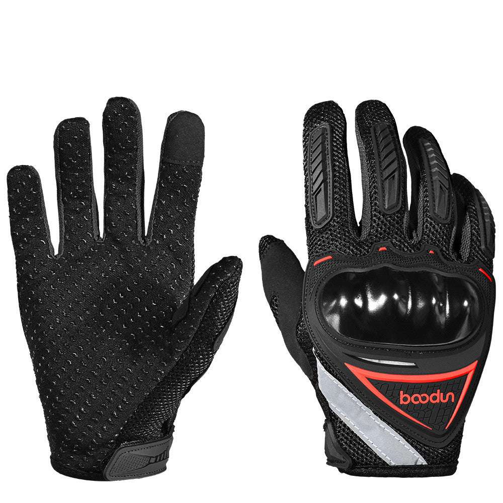 Reflective Safety Knight Gloves For Professional Cycling Off-road Racing