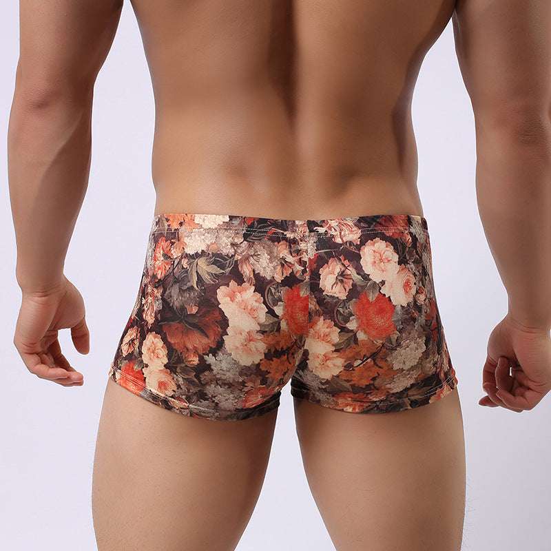 Men's Breathable Fashion Underwear Milk Screen