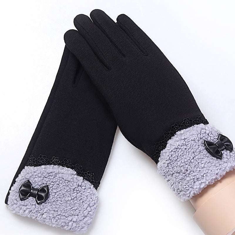 Outdoor Sports Cycling Driving Warm Touch Screen Gloves