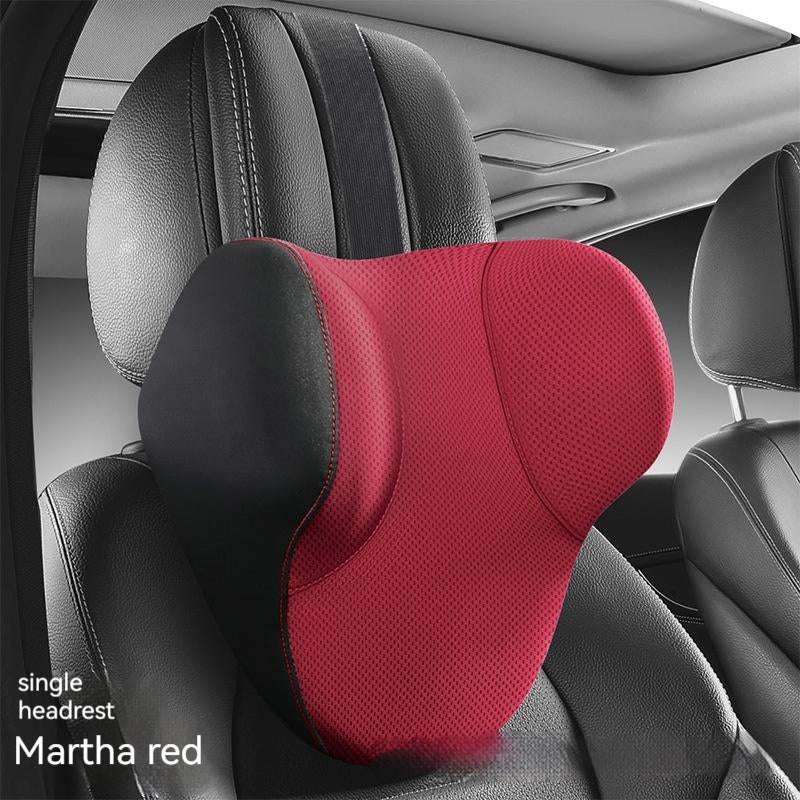 Memory Foam Three-dimensional Hydrophobic Lumbar Support Pillow Oil-proof Light Luxury Comfortable Breathable Car Automotive Headrest