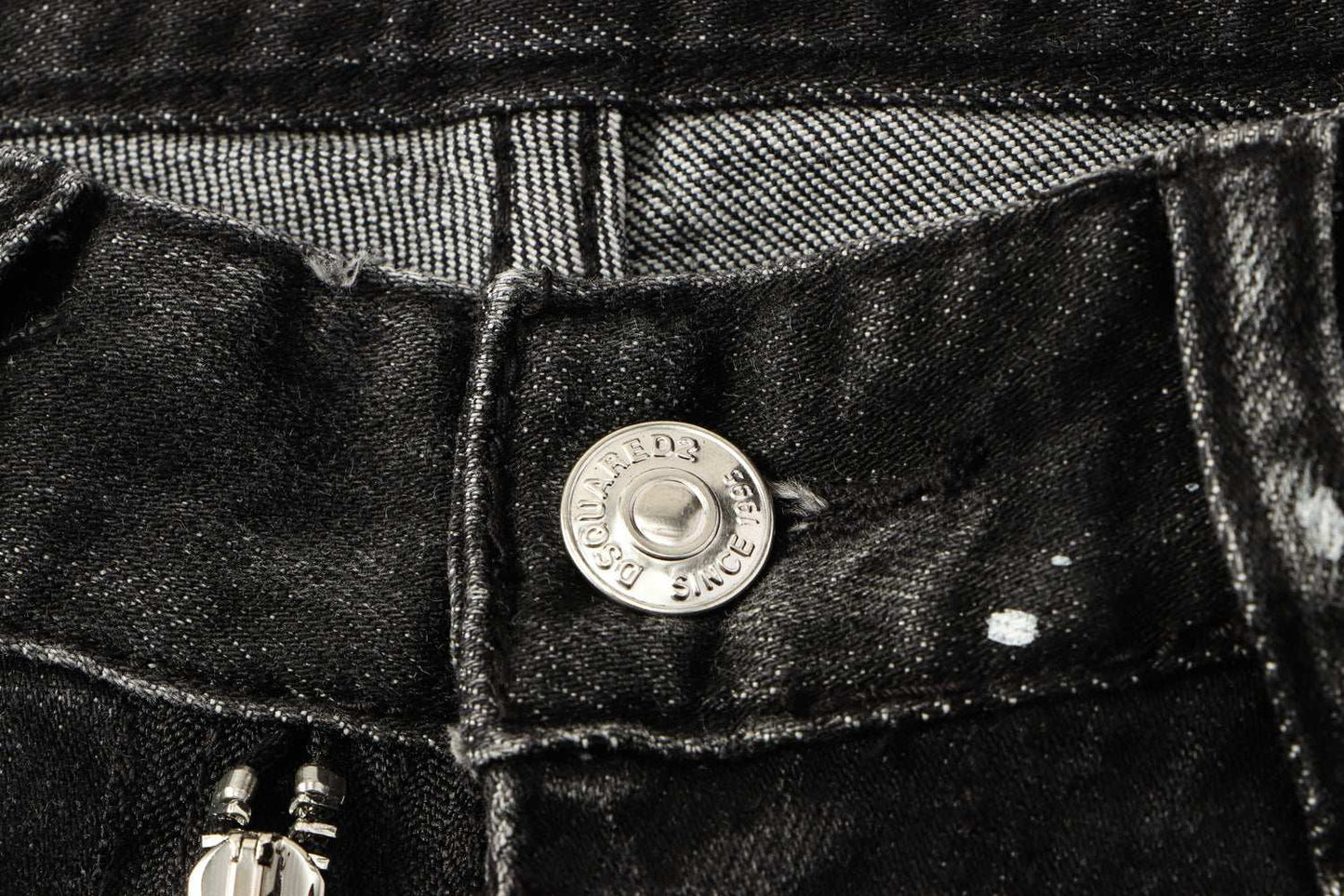 Broken Donggang Feng Shui Wash Slag Men's Jeans