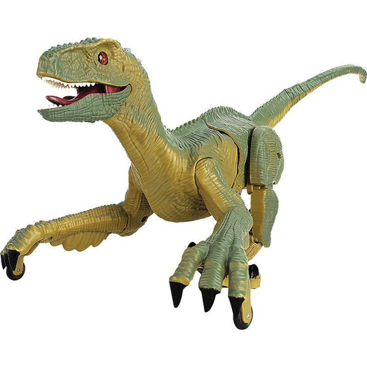 Remote Sound And Light Simulation Dinosaur Intelligent Walking Long Battery Life Velociraptor