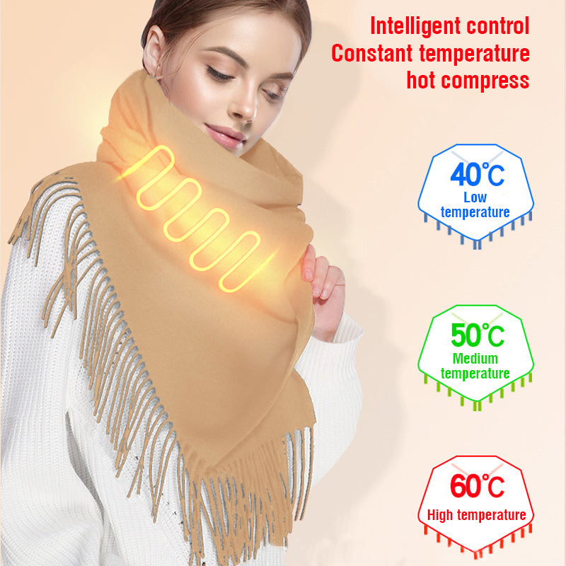 Cashmere Like Intelligent Timing Heating Scarf