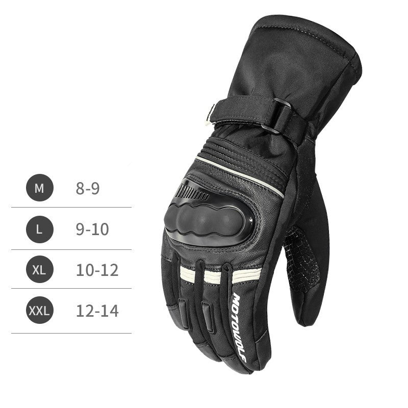 Motorcycle Gloves Fall Proof Windproof And Waterproof In Winter - globaltradeleader