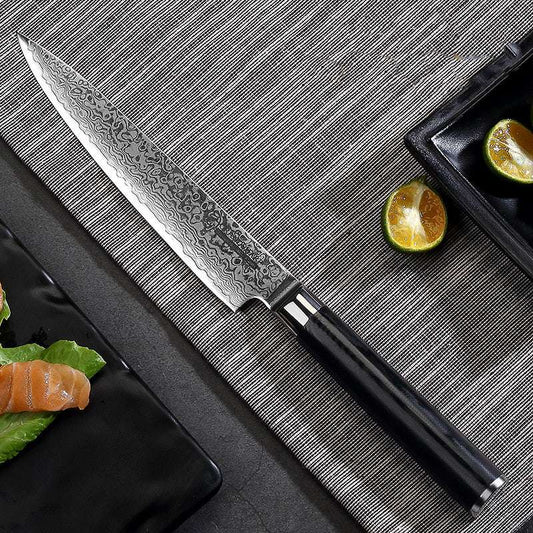 New Damascus Steel Kitchen Household Universal Knife