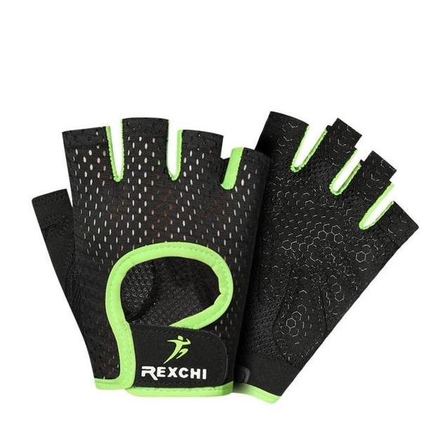 Cycling Butterfly Mesh Breathable Thin Fitness Half-finger Gloves