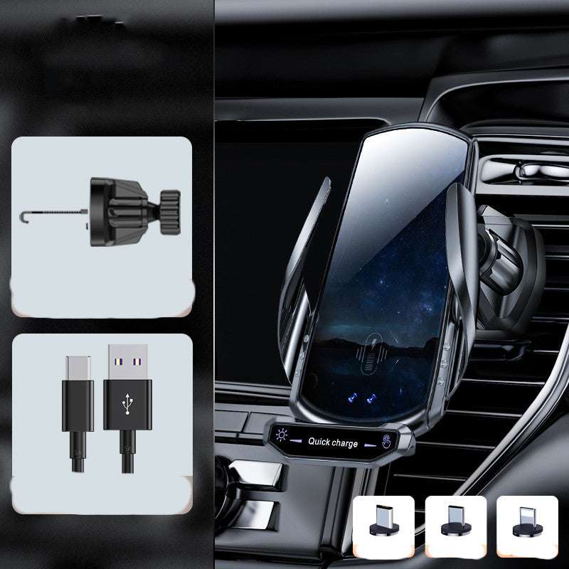 Car Wireless Charger, Mobile Phone Holder, Auto Sensor