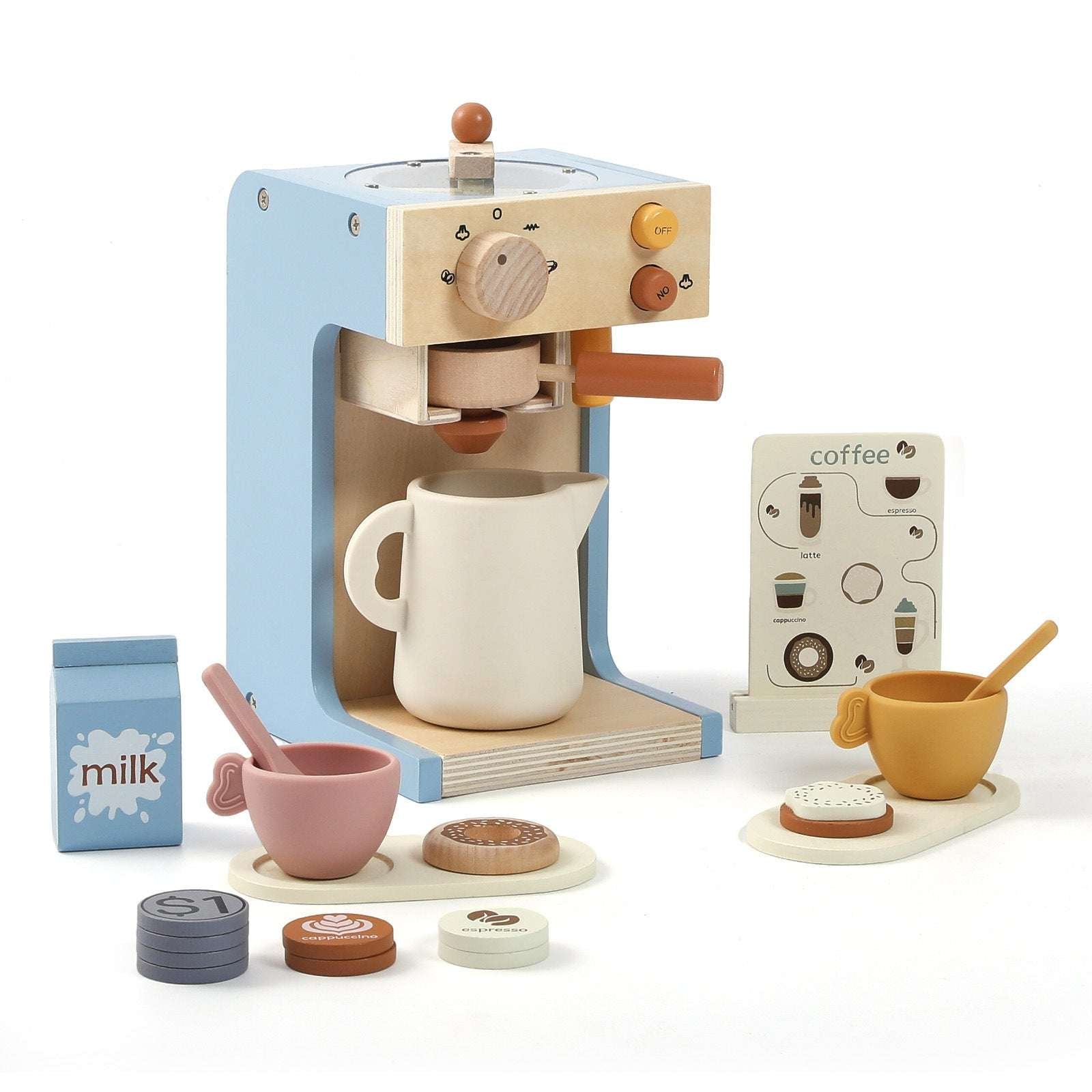 Mini Kitchen Coffee Machine Model Toys - globaltradeleader